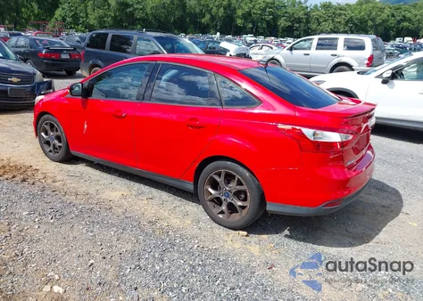 2013 Ford Focus Se из США, поврежденный, VIN 1FADP3F23DL291062